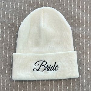 White Bride Beanie